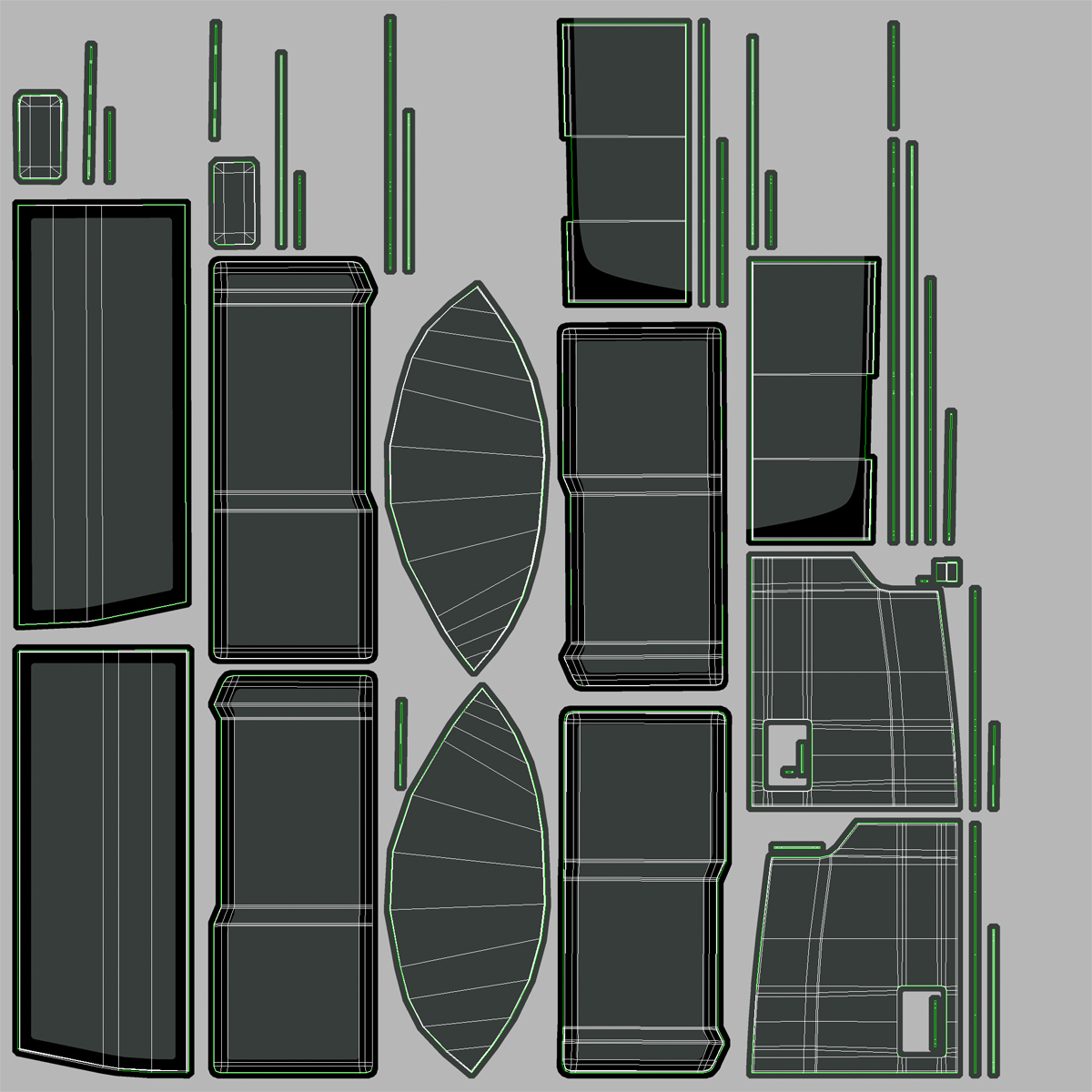 3D model Bus Enviro400 Rigged