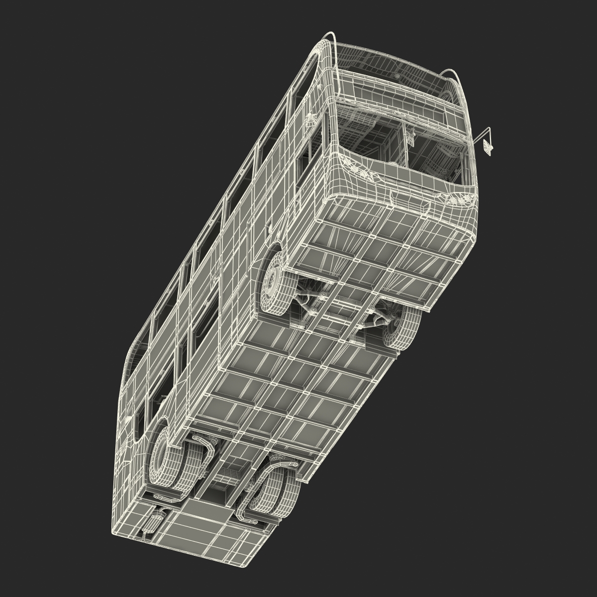 3D model Bus Enviro400 Rigged