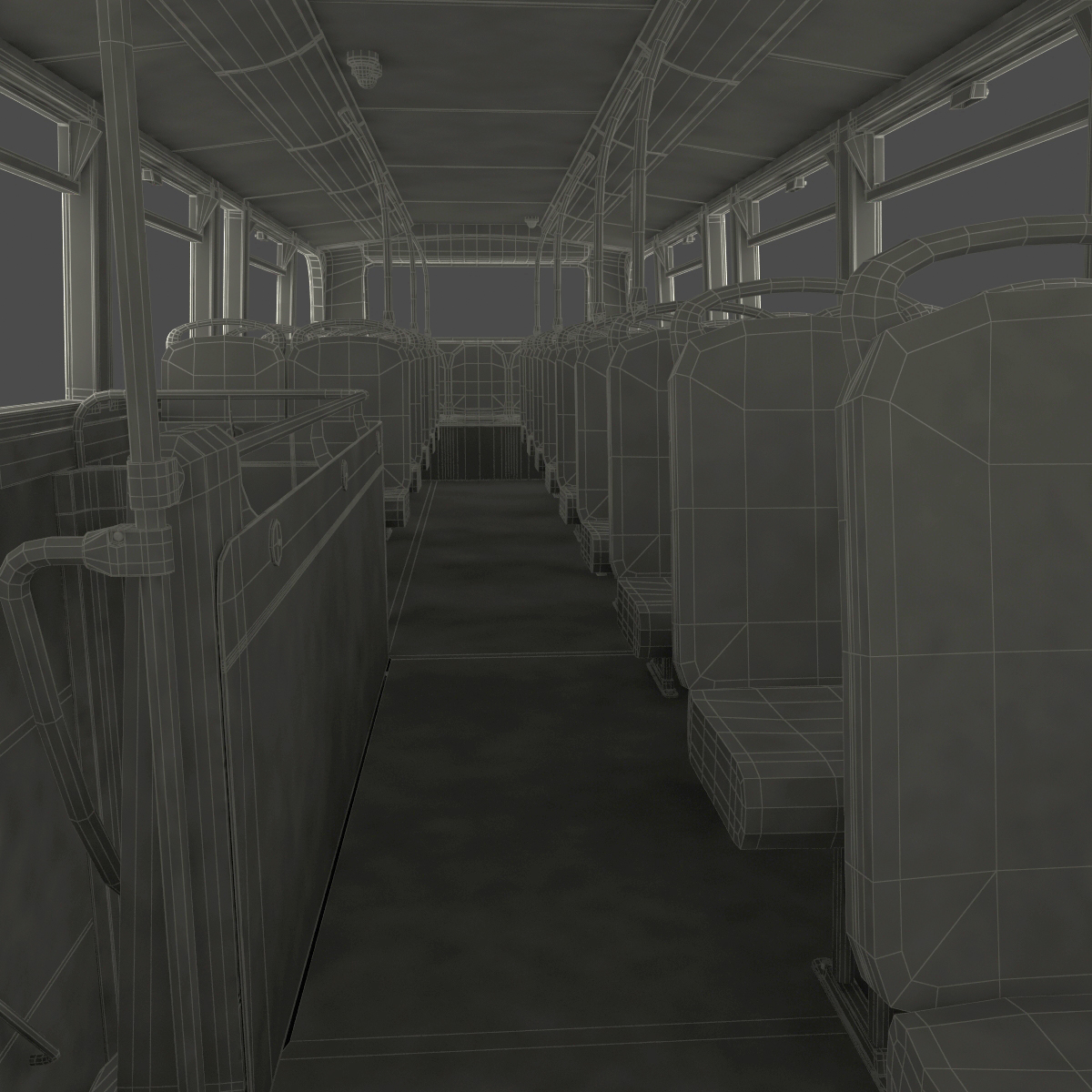 3D Bus Enviro400 model