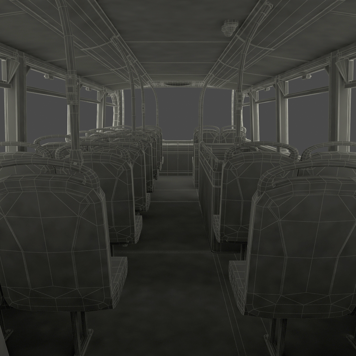 3D Bus Enviro400 model