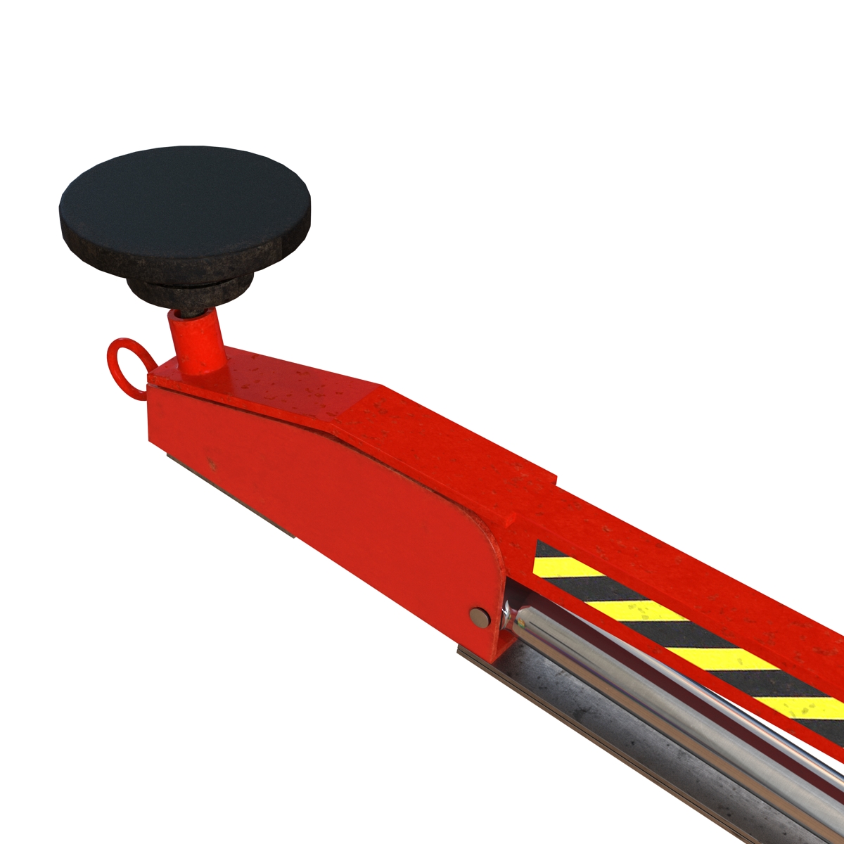 Telescopic Boom Lift Red 3D model