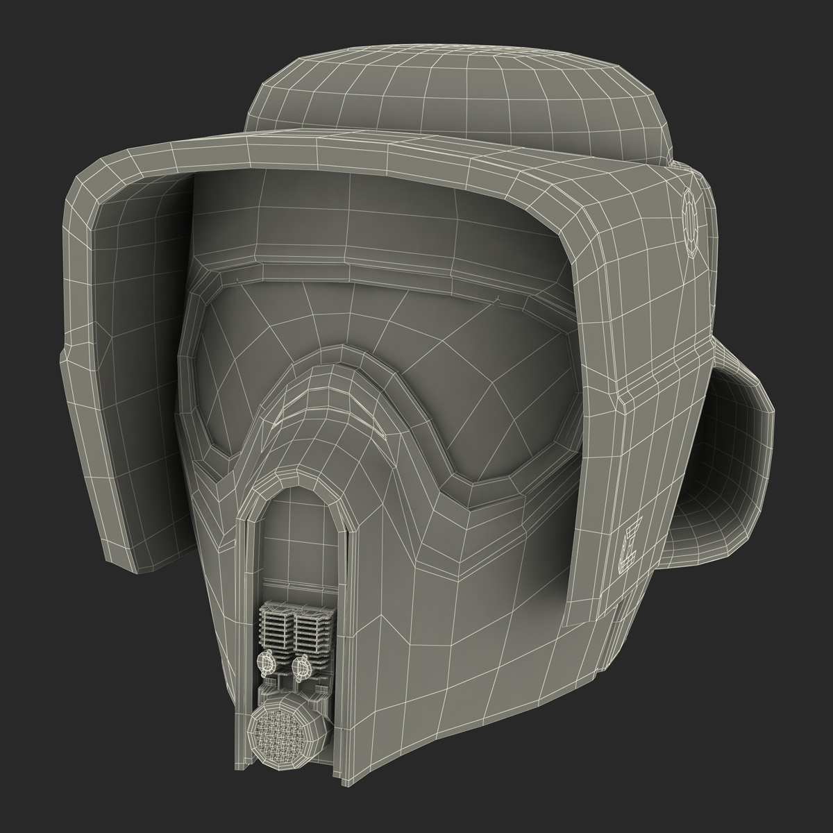 3D model Scout Trooper Helmet