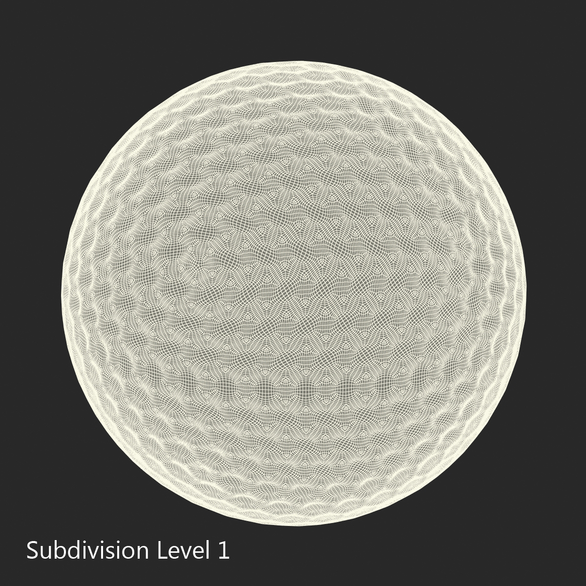 Golf Ball 3D model