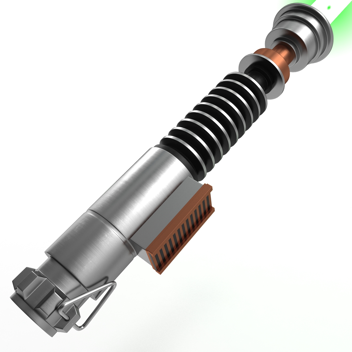 Star Wars Luke Skywalker Lightsaber 2 3D