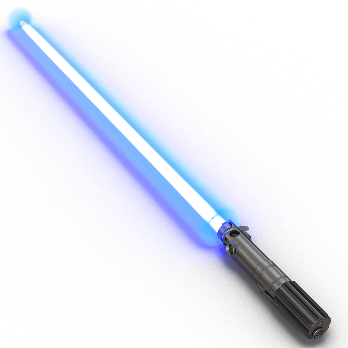 Luke Skywalker Lightsaber Set 3D model