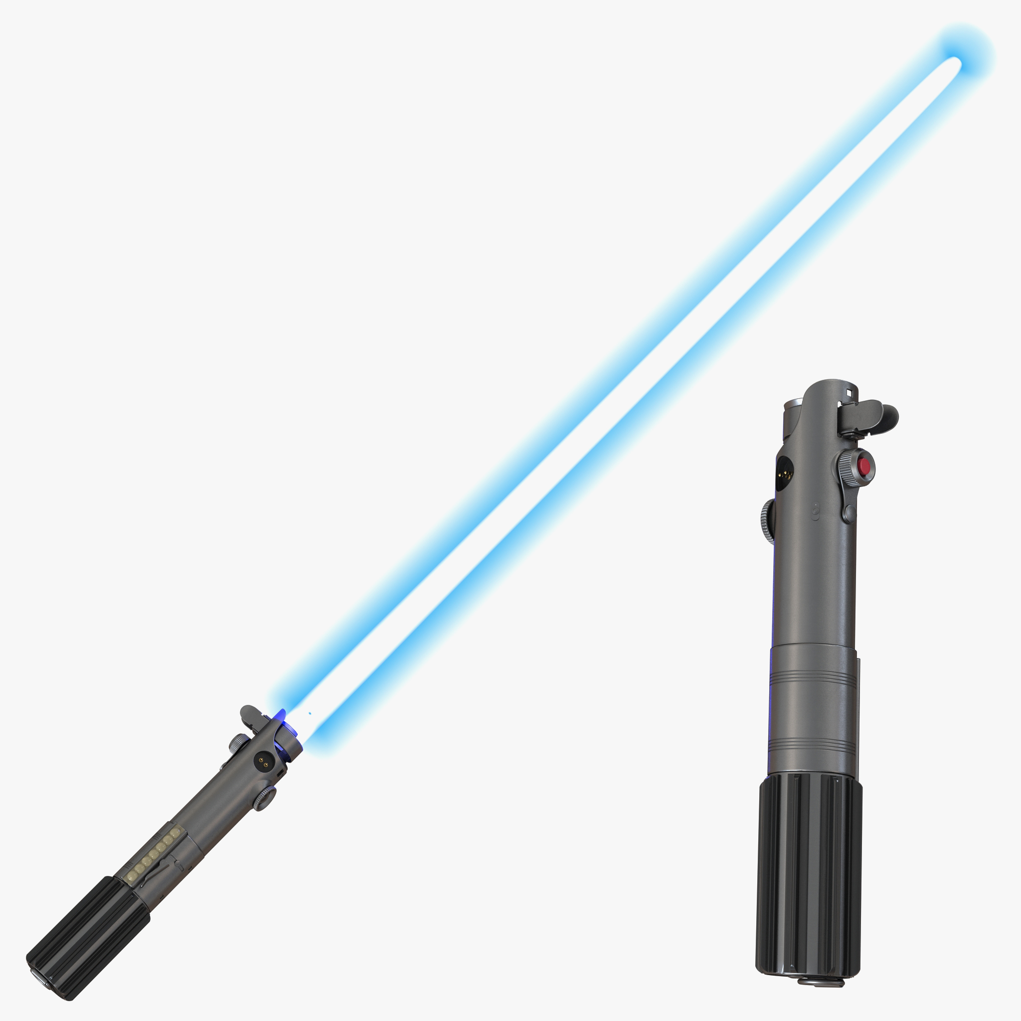 Luke Skywalker Lightsaber Set 3D model