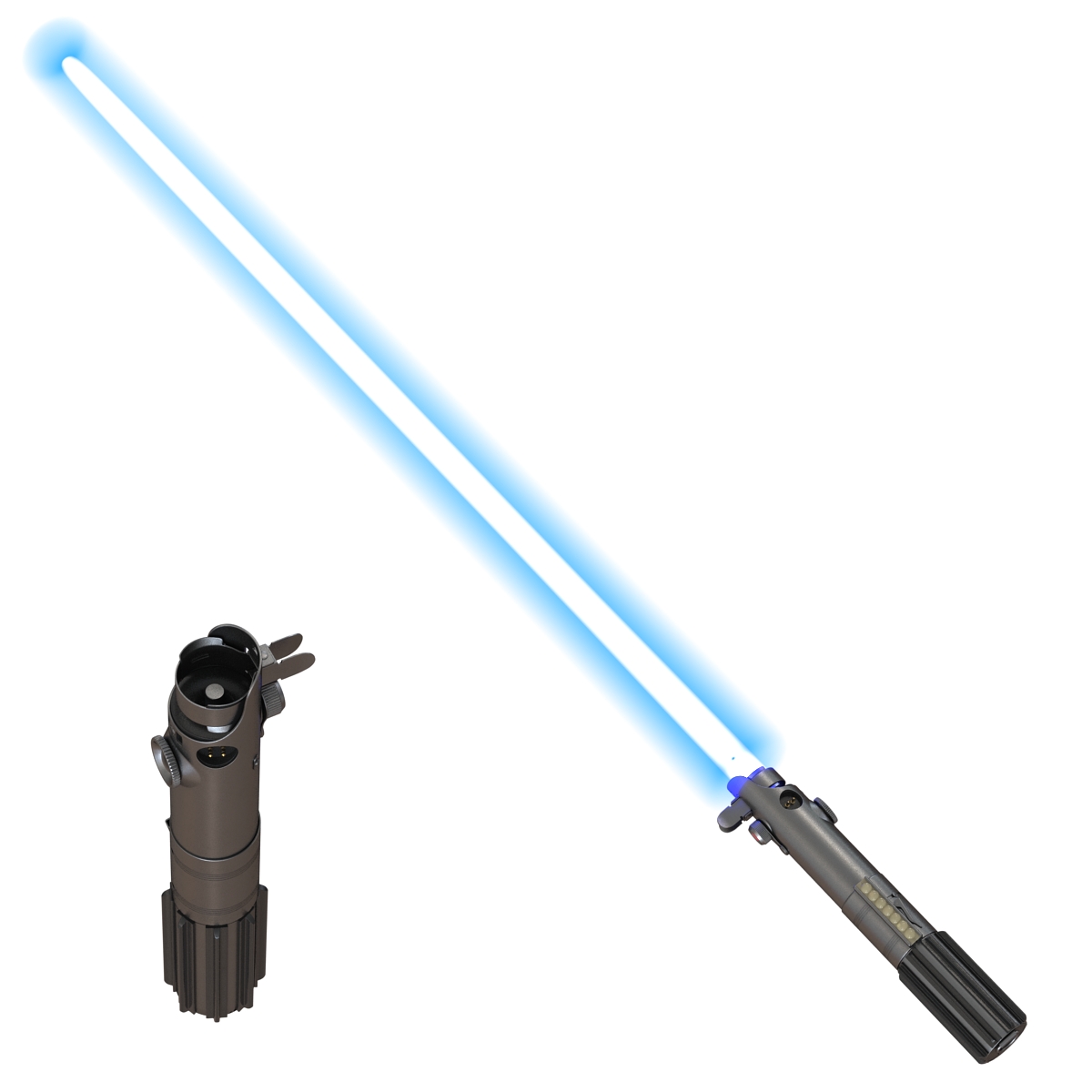 Luke Skywalker Lightsaber Set 3D model