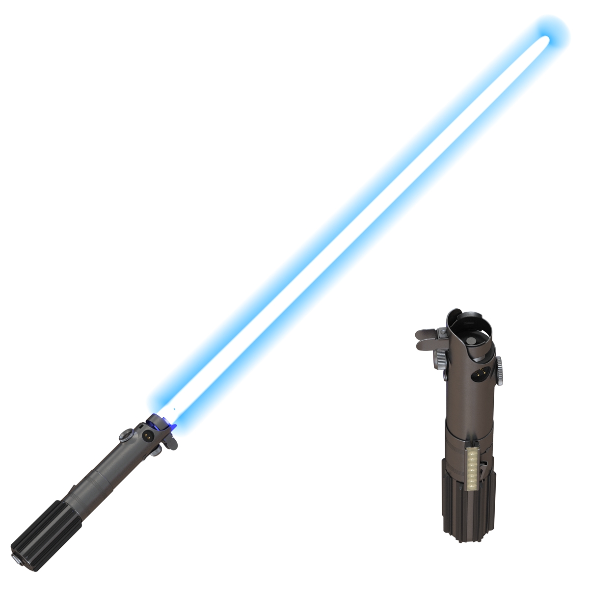 Luke Skywalker Lightsaber Set 3D model