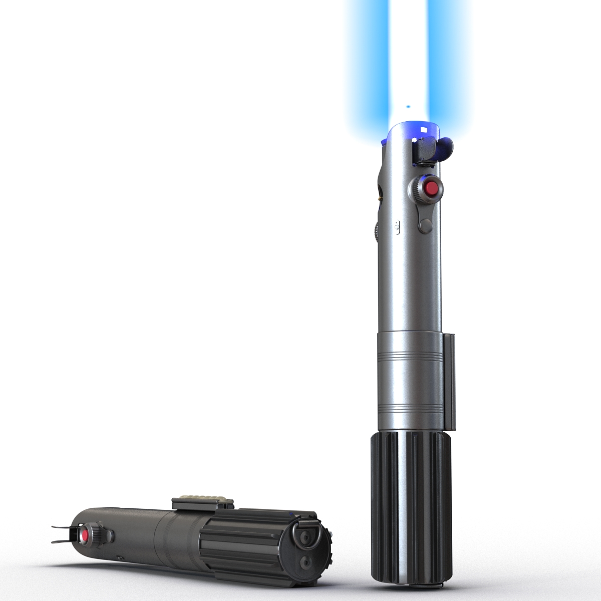 Luke Skywalker Lightsaber Set 3D model