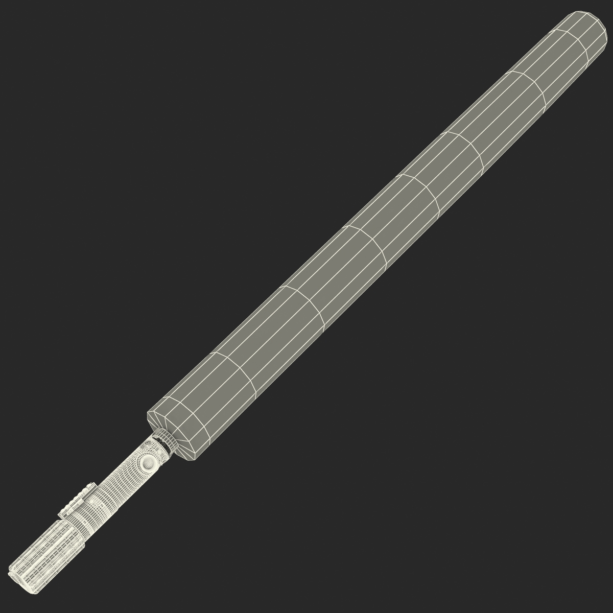 Luke Skywalker Lightsaber Set 3D model