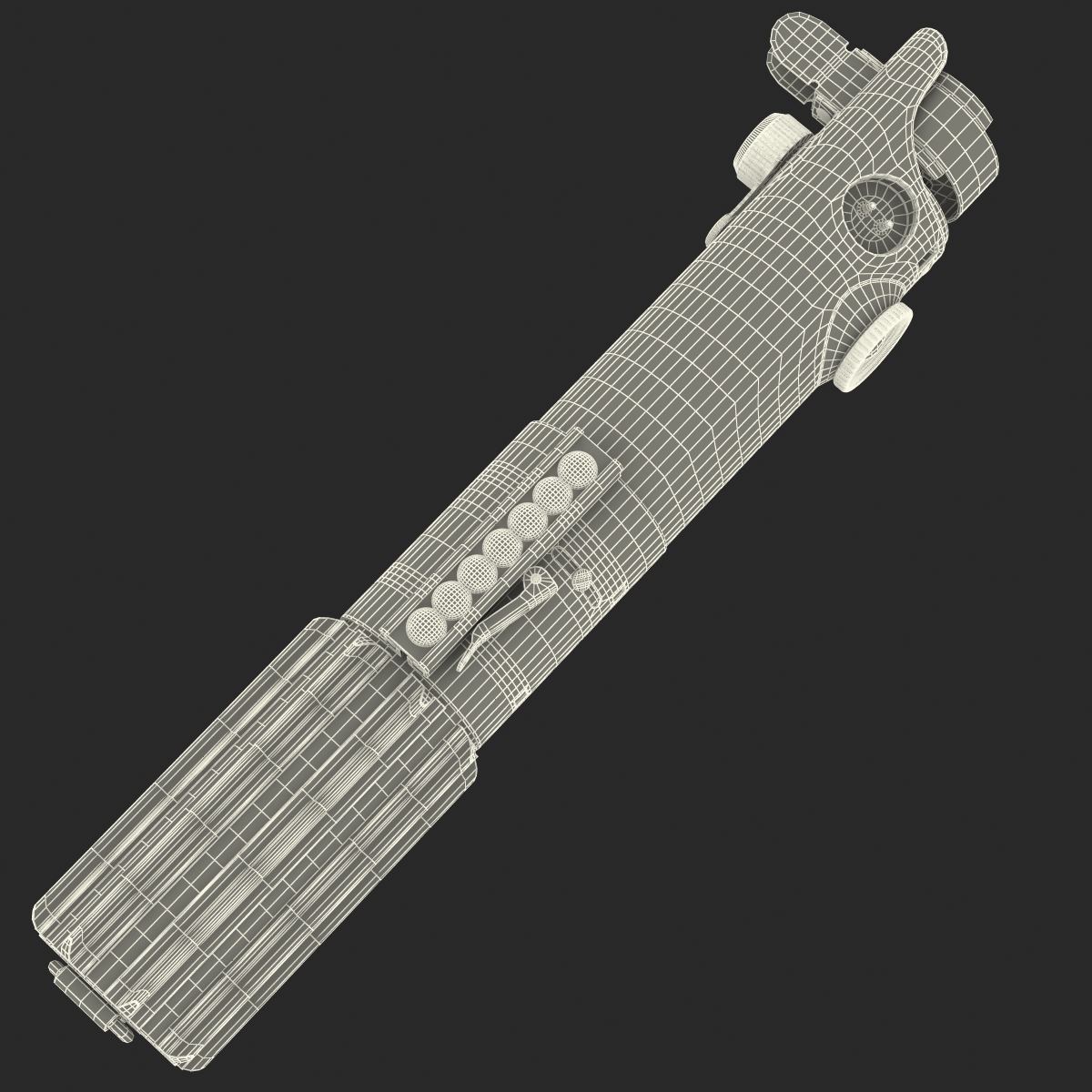 Luke Skywalker Lightsaber Set 3D model