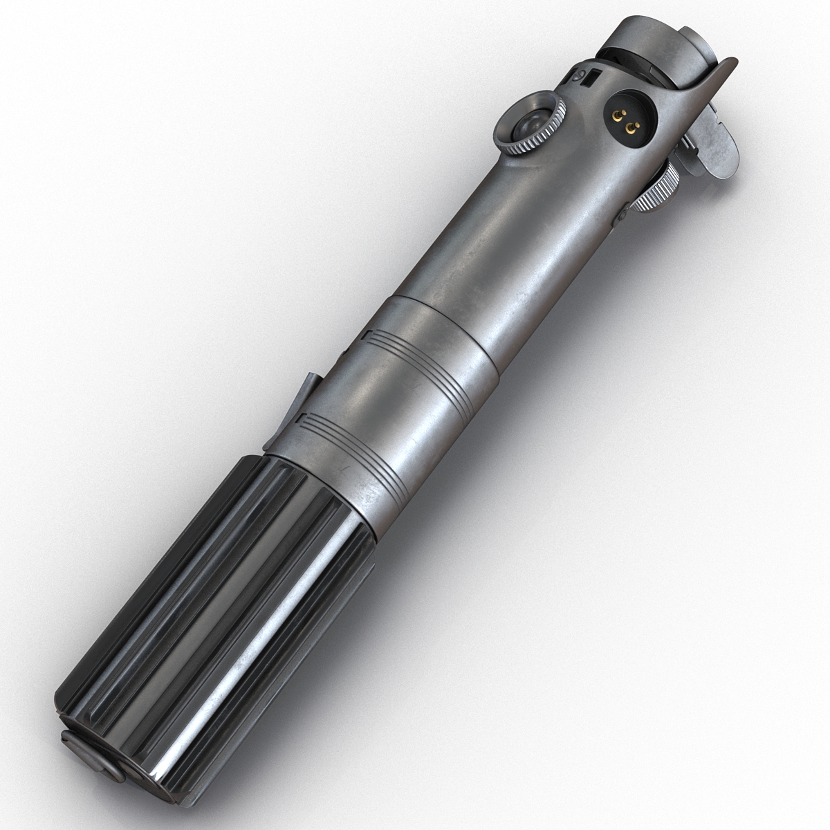 Luke Skywalker Lightsaber Used Set 3D model