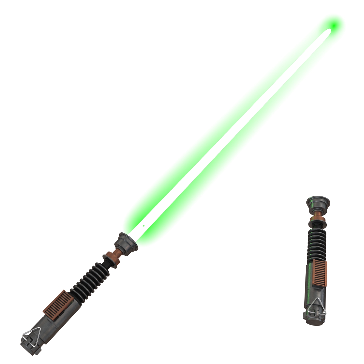 3D Luke Skywalker Lightsaber 2 Set Used