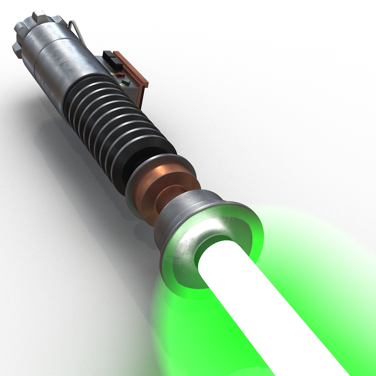 3D Luke Skywalker Lightsaber 2 Set Used