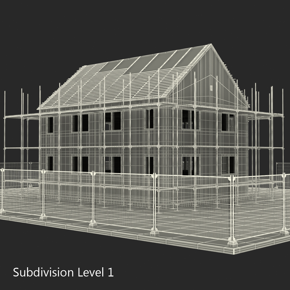 3D Private House Construction