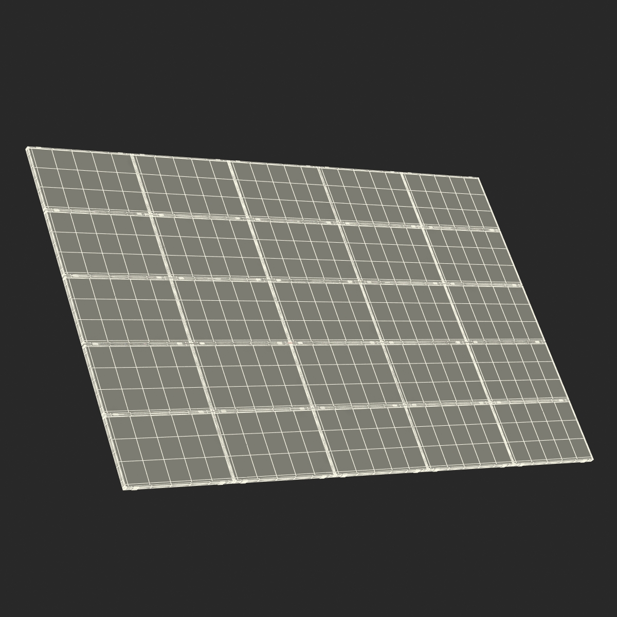 3D Solar Panel 3 model