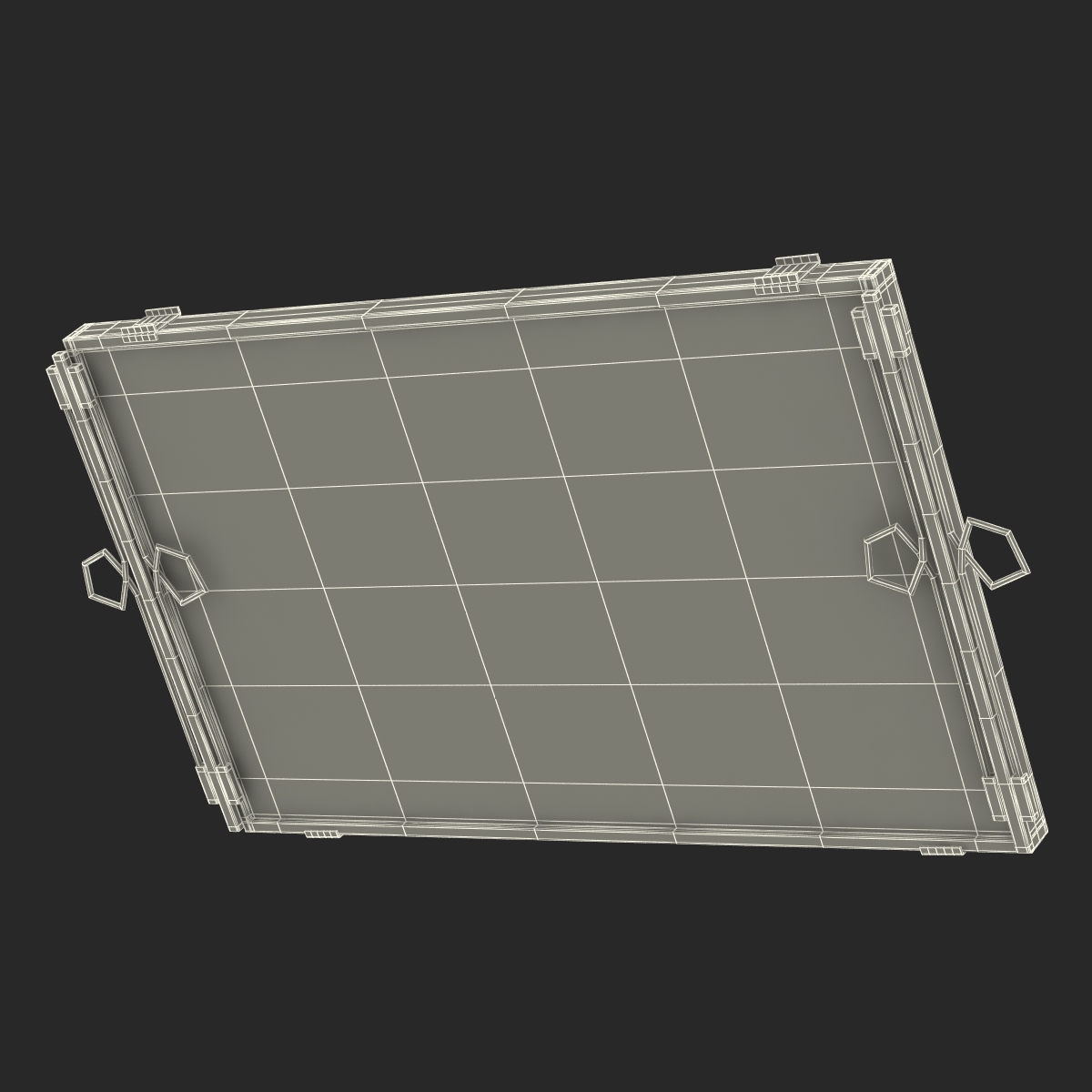 3D Solar Panel 4 model