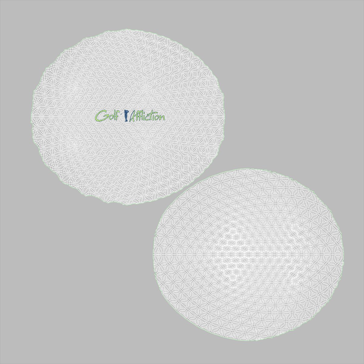 Golf Ball and Tee 3D