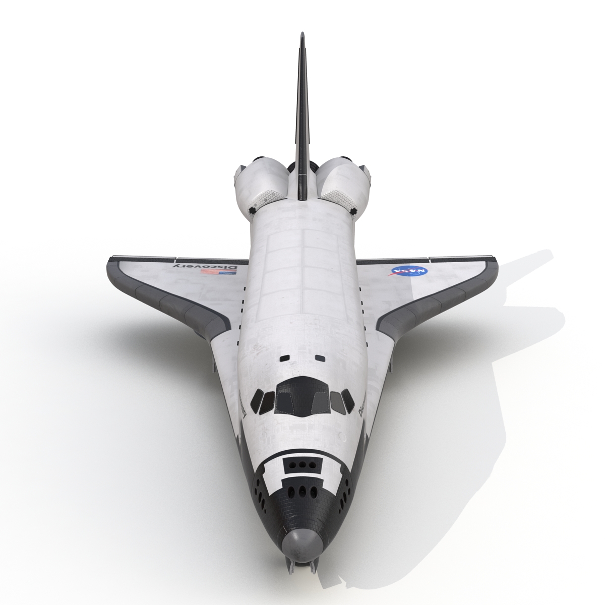 3D Space Shuttle Discovery model