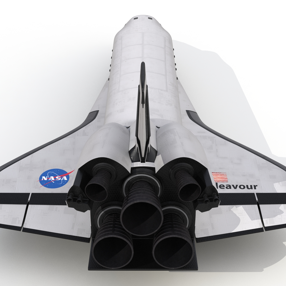 3D Space Shuttle Endeavour model