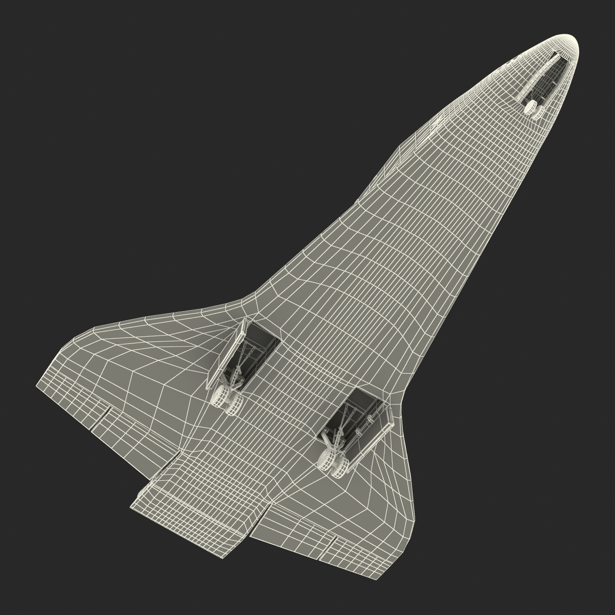 3D Space Shuttle Endeavour model