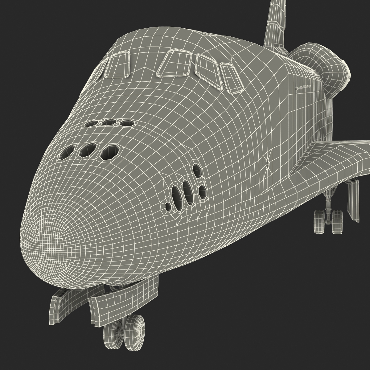 3D Space Shuttle Endeavour model