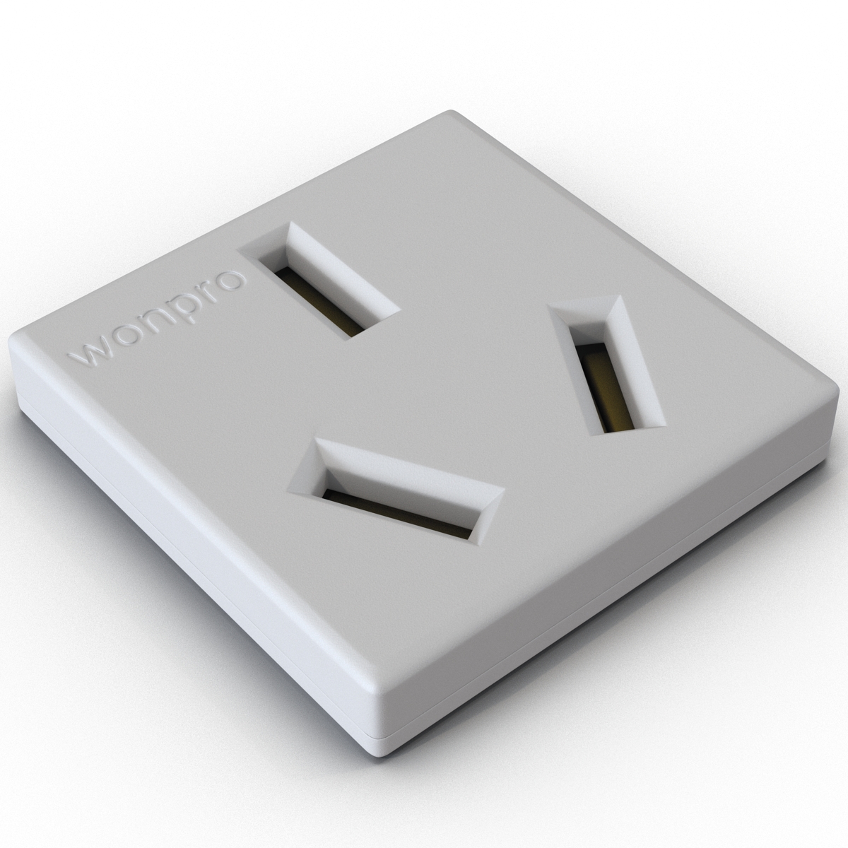 Chinese Elecrical Outlet 3D model