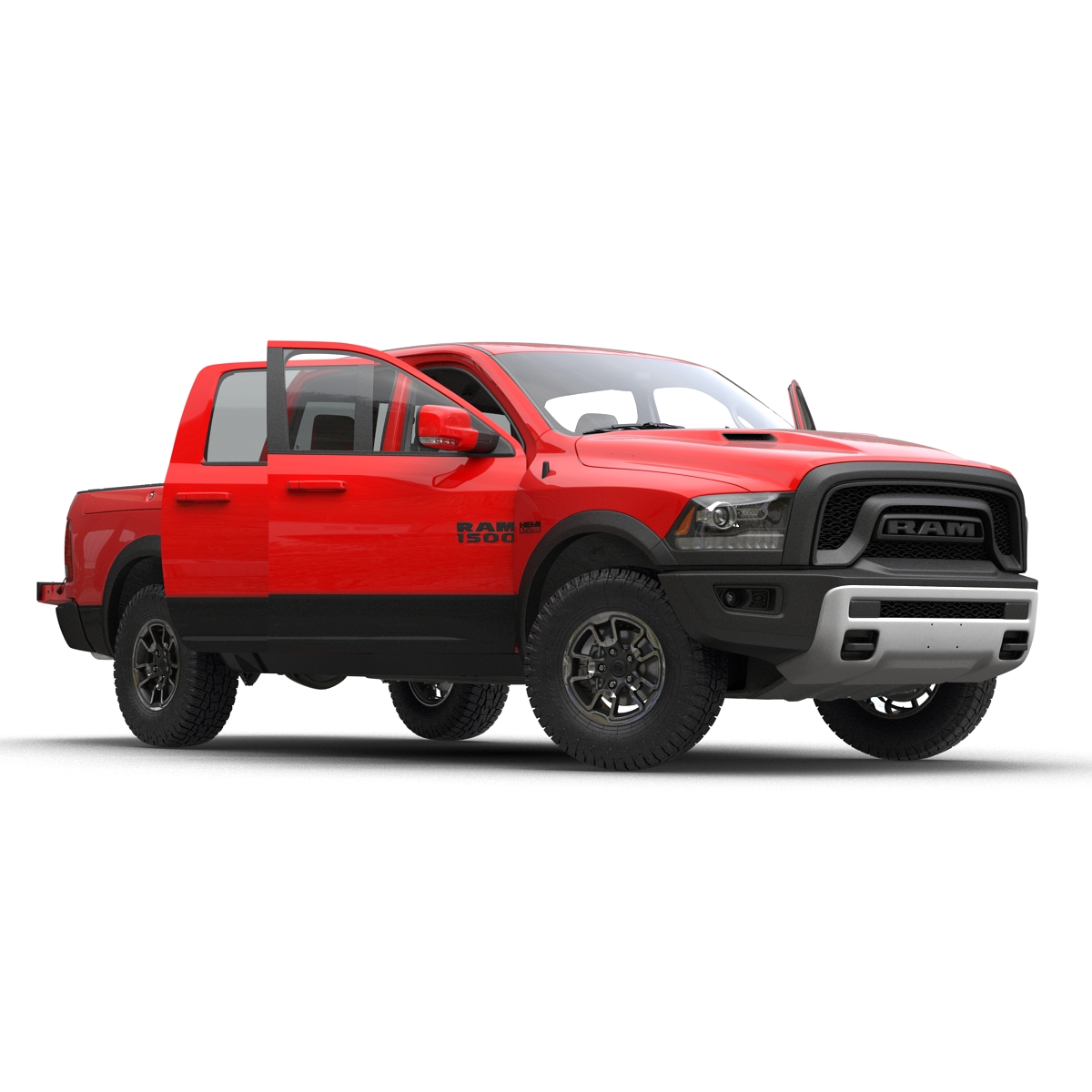 3D Dodge Ram Rebel 2016 Pikup