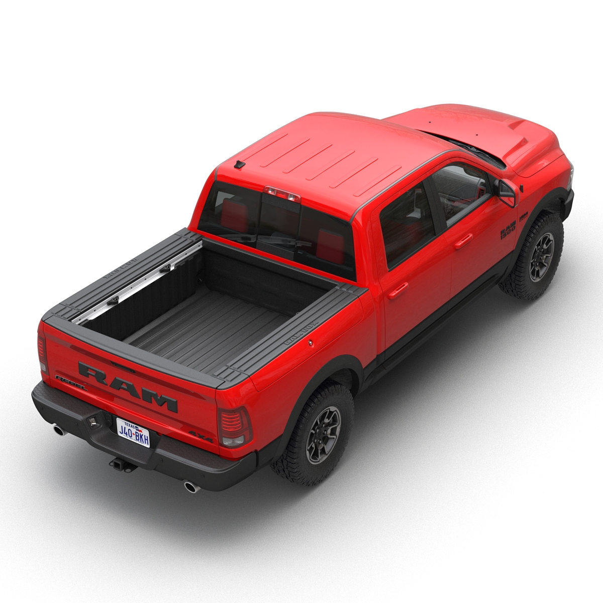 3D Dodge Ram Rebel 2016 Pikup