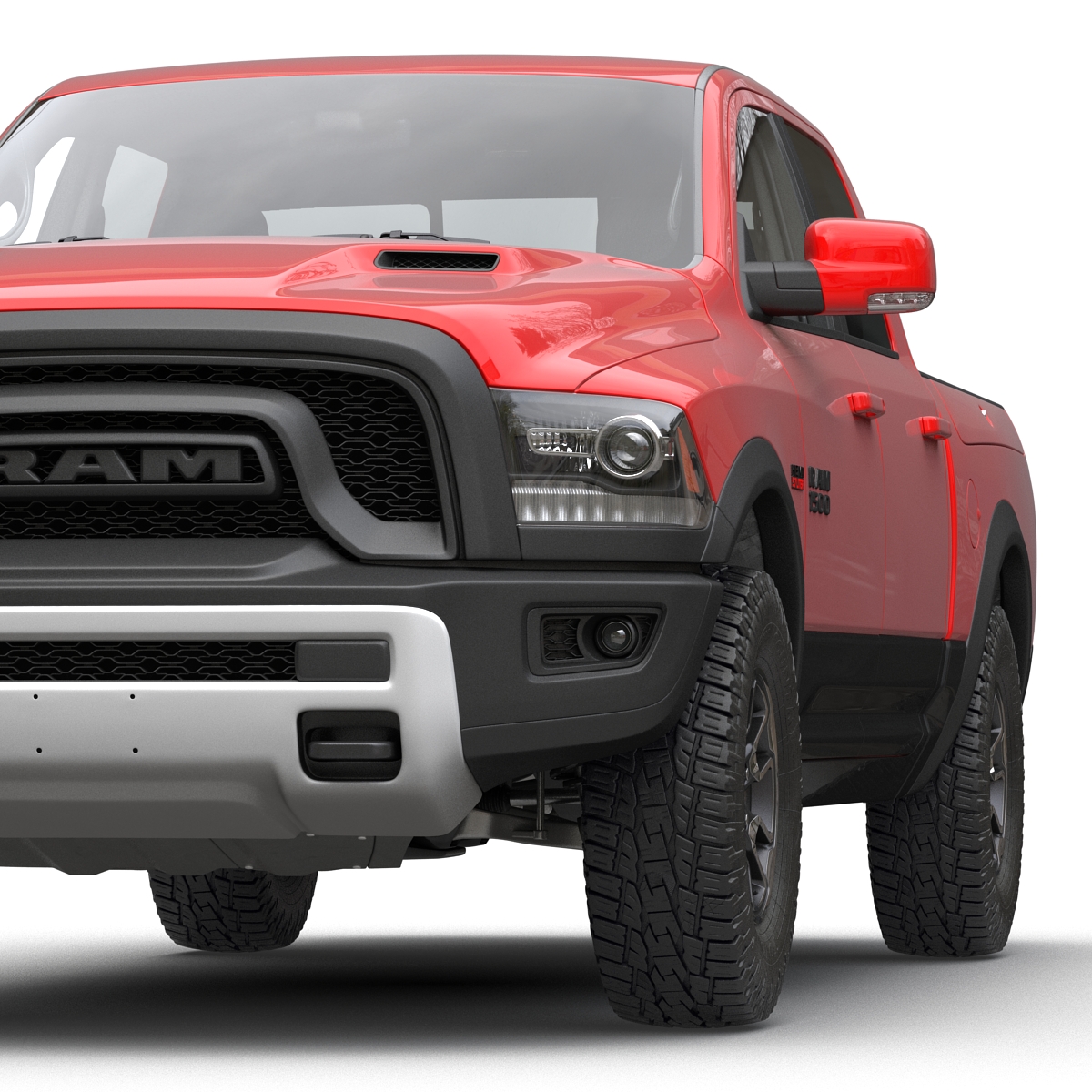 3D Dodge Ram Rebel 2016 Pikup