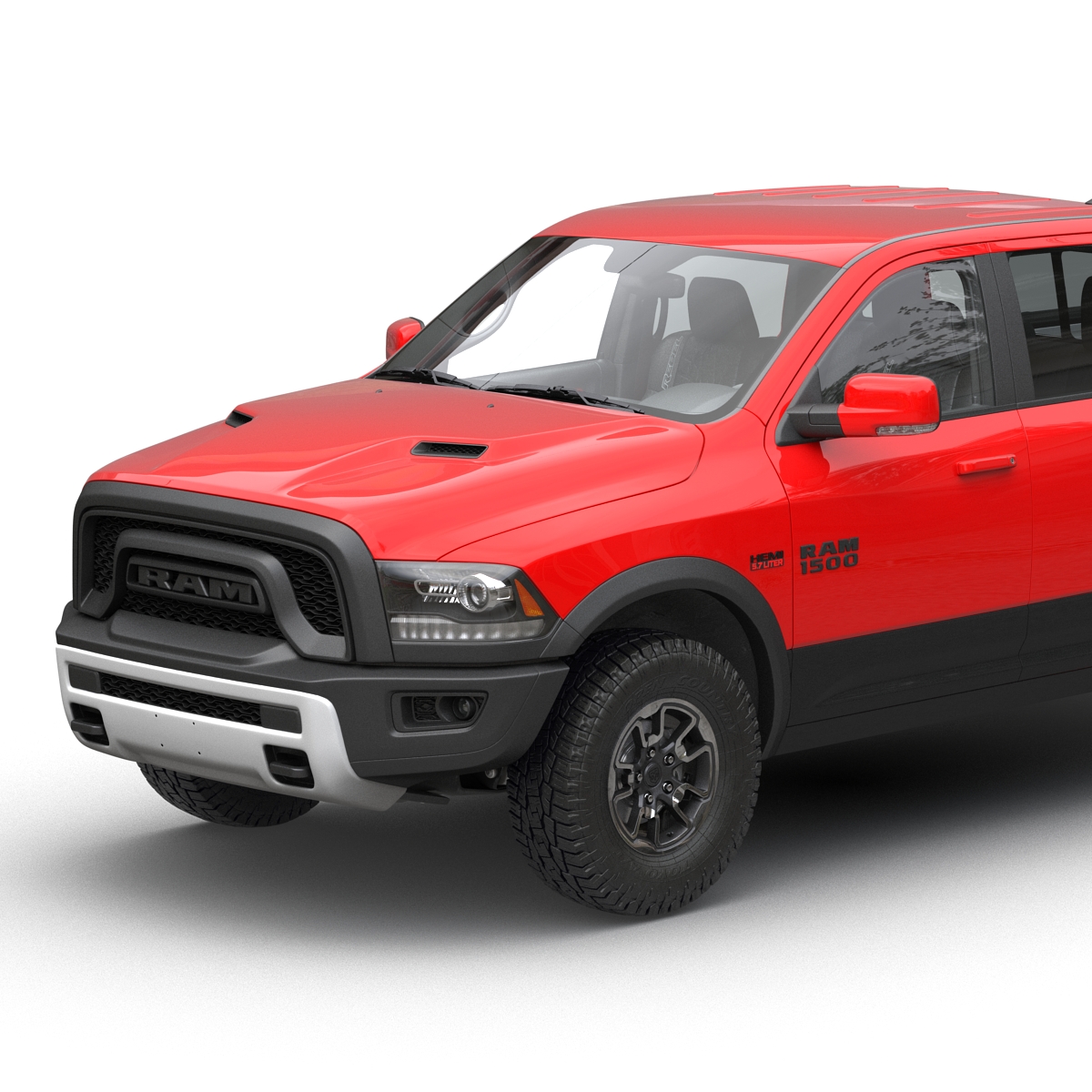 3D Dodge Ram Rebel 2016 Pikup