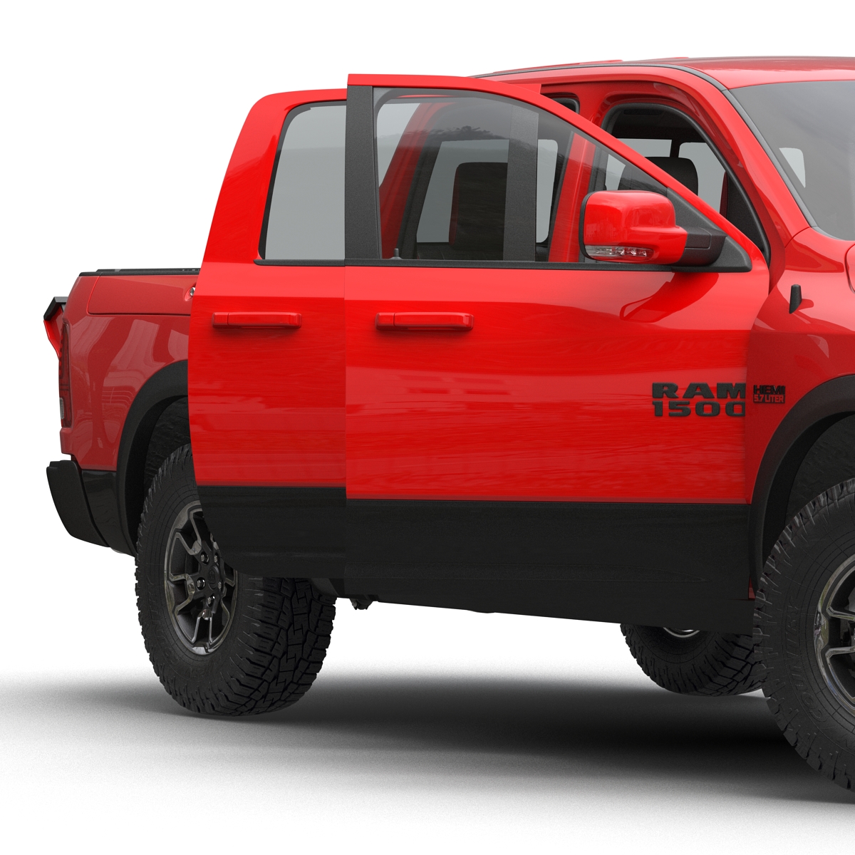 3D Dodge Ram Rebel 2016 Pikup