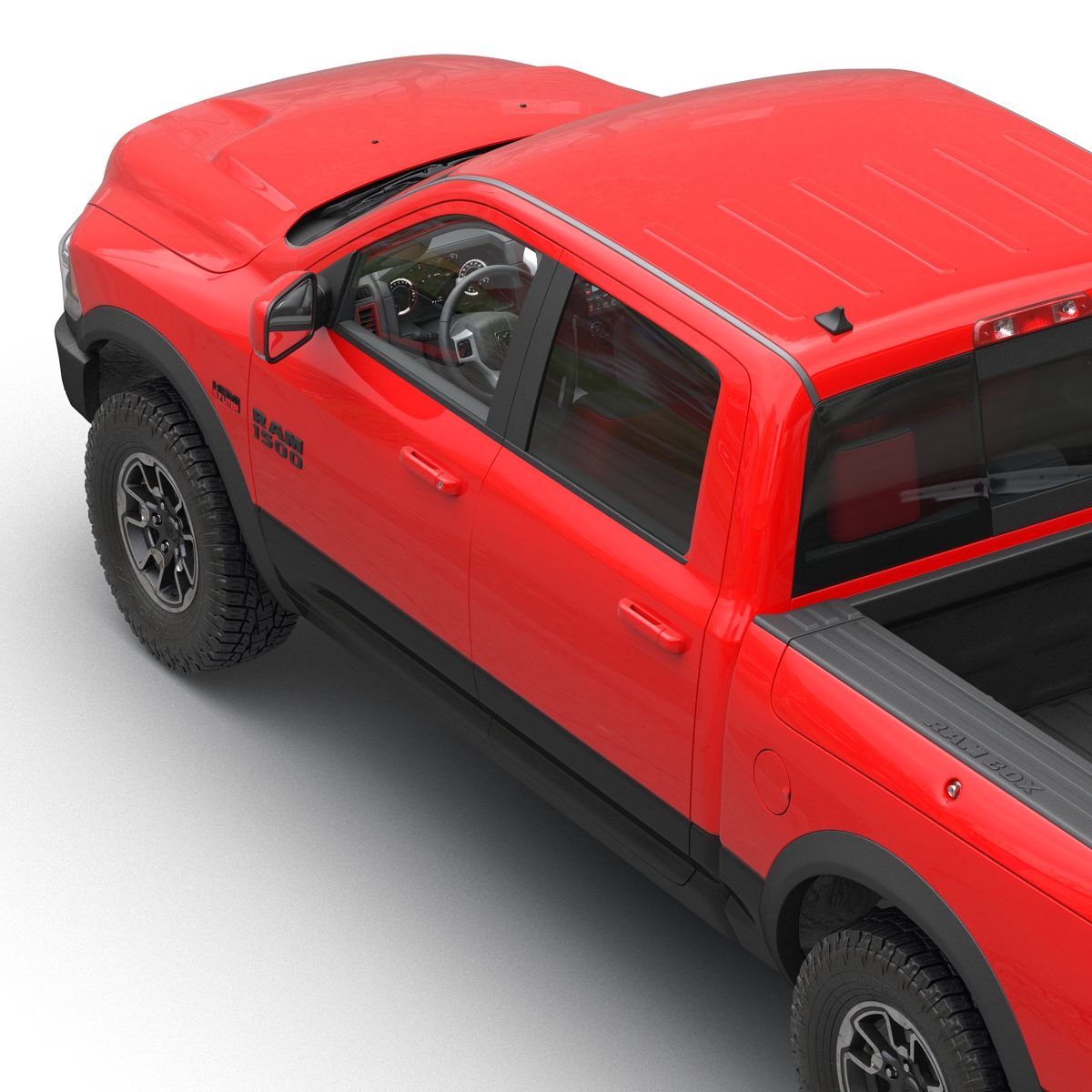 3D Dodge Ram Rebel 2016 Pikup