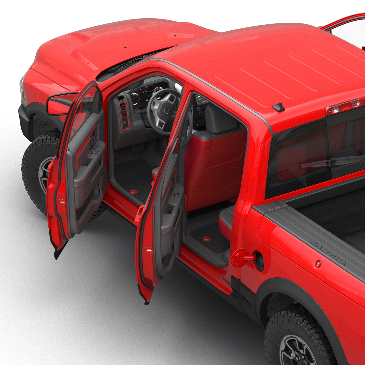 3D Dodge Ram Rebel 2016 Pikup