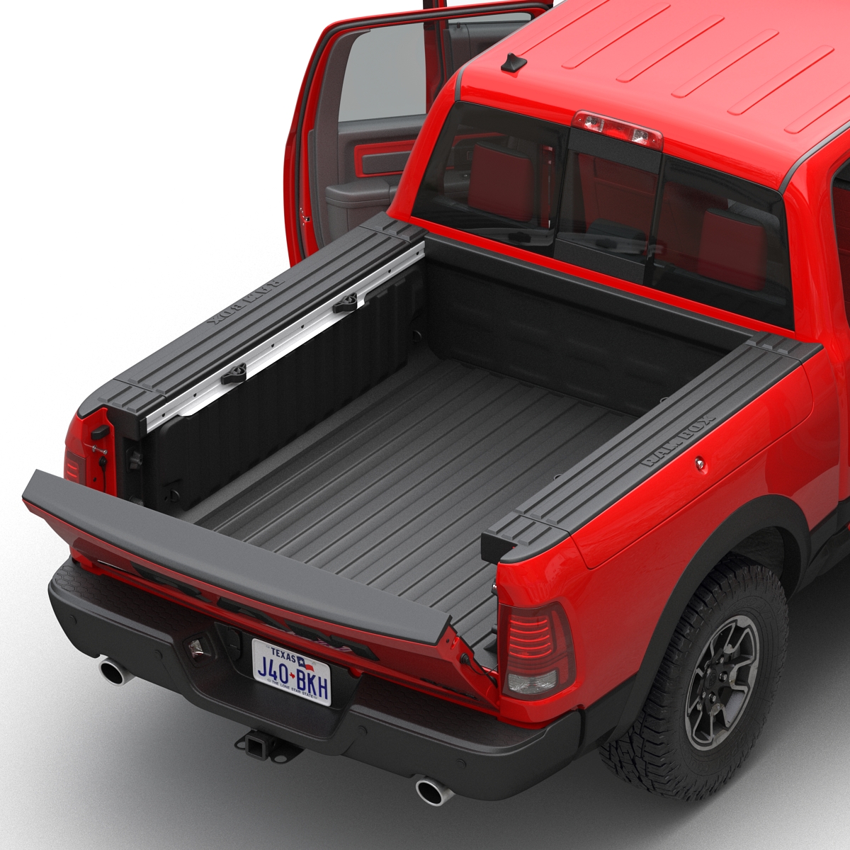 3D Dodge Ram Rebel 2016 Pikup