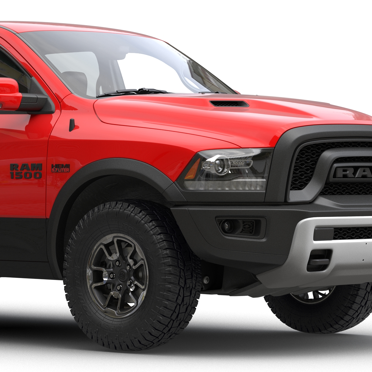 3D Dodge Ram Rebel 2016 Pikup