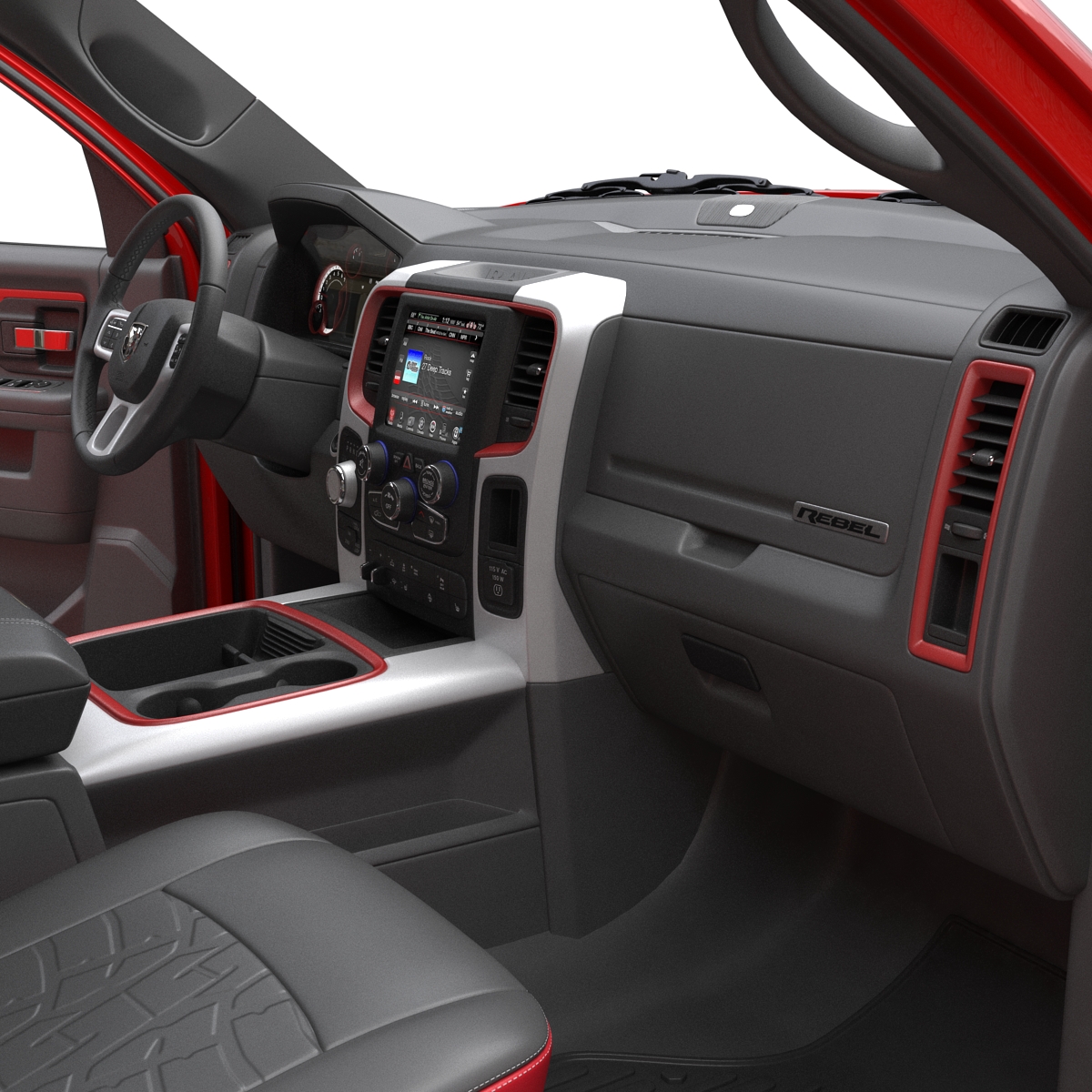 3D Dodge Ram Rebel 2016 Pikup