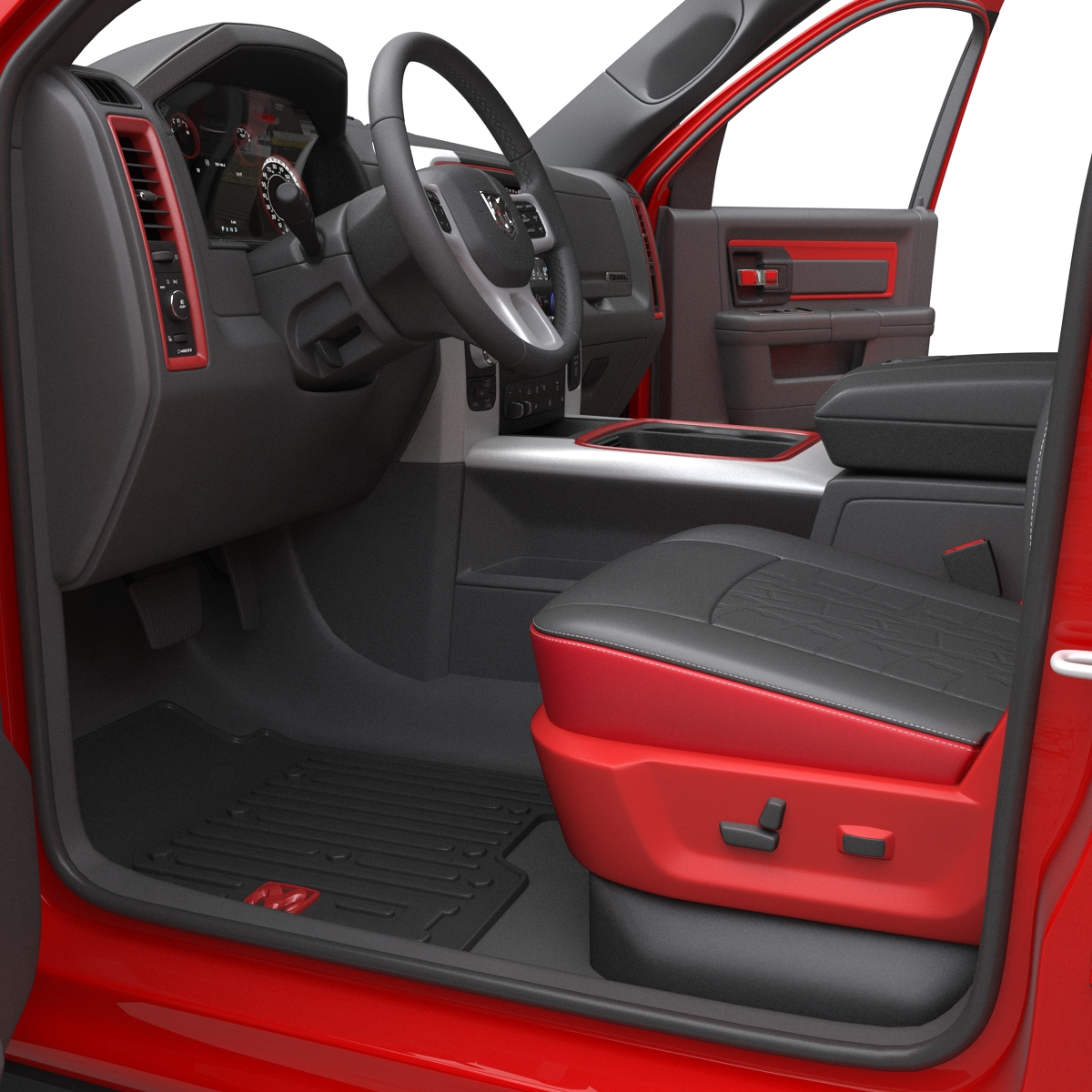 3D Dodge Ram Rebel 2016 Pikup