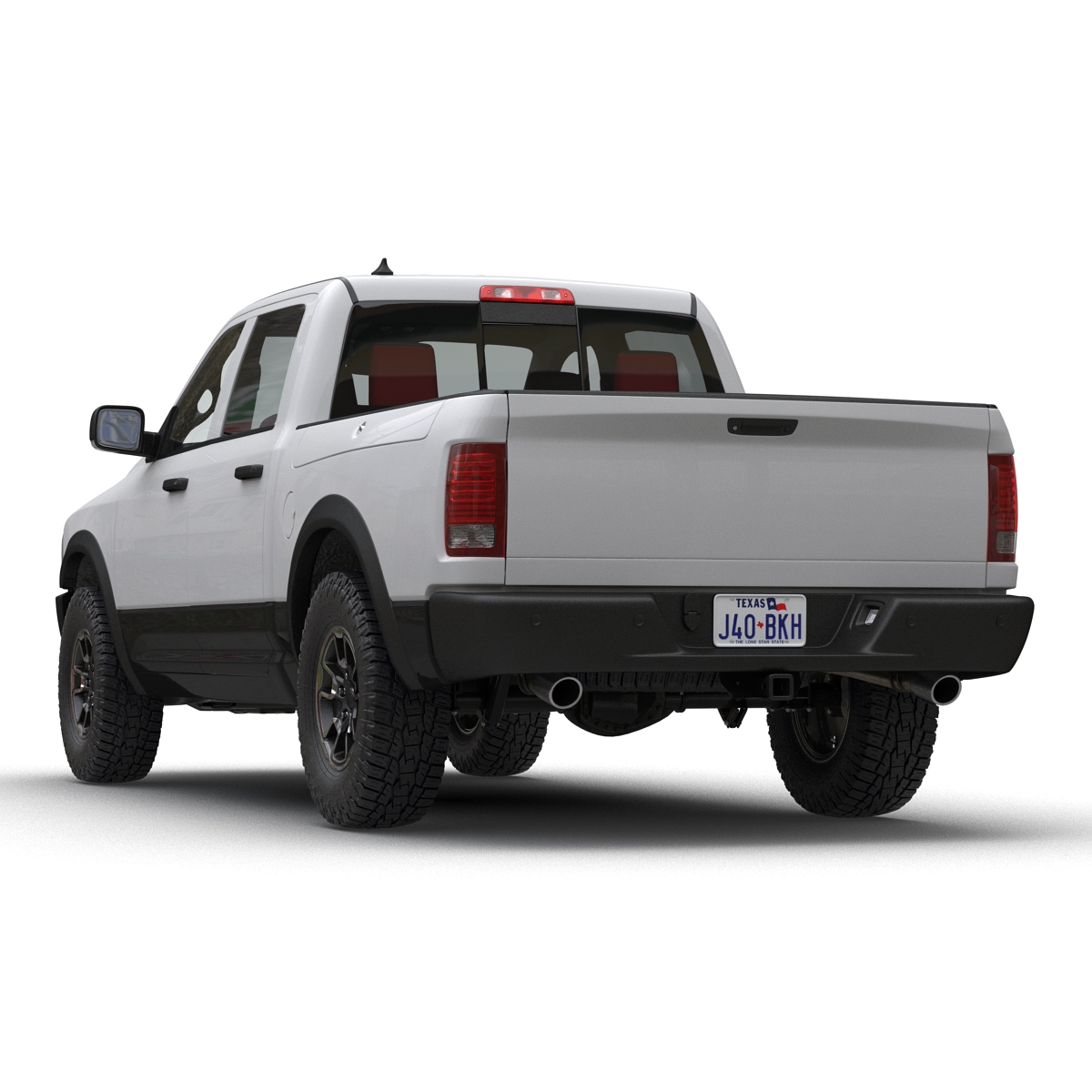 3D Generic Pickup 2 Rigged model