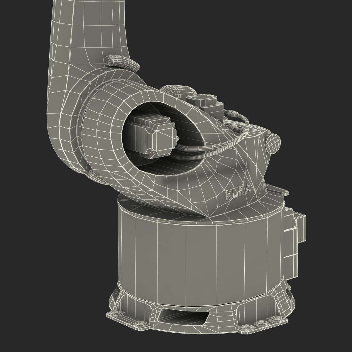 Kuka Robot KR 360 Fortec 3D model