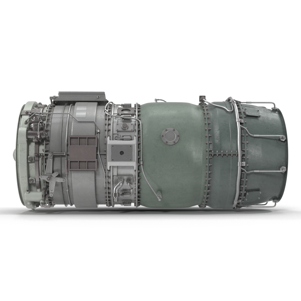 3D model Turbojet Engine