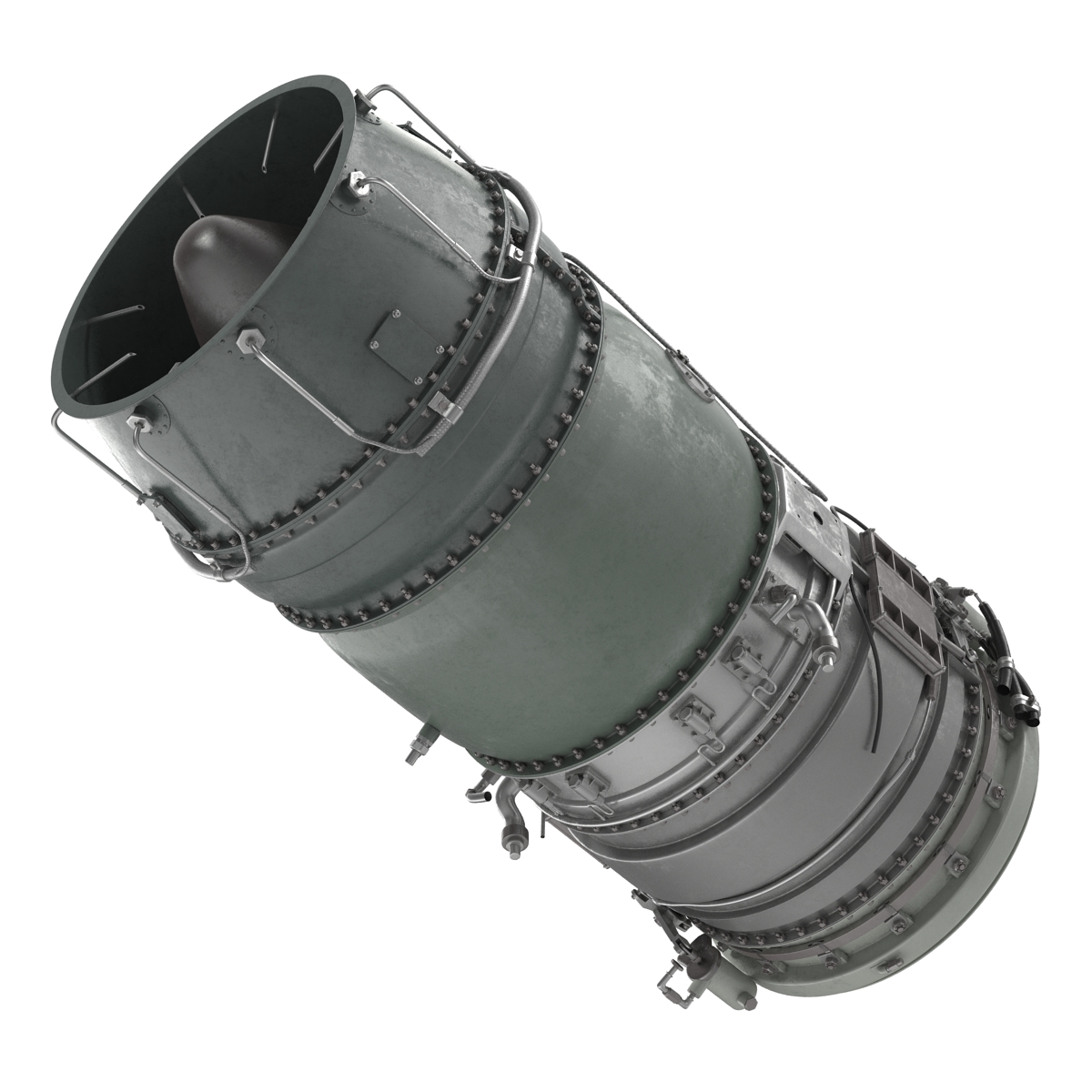 3D model Turbojet Engine