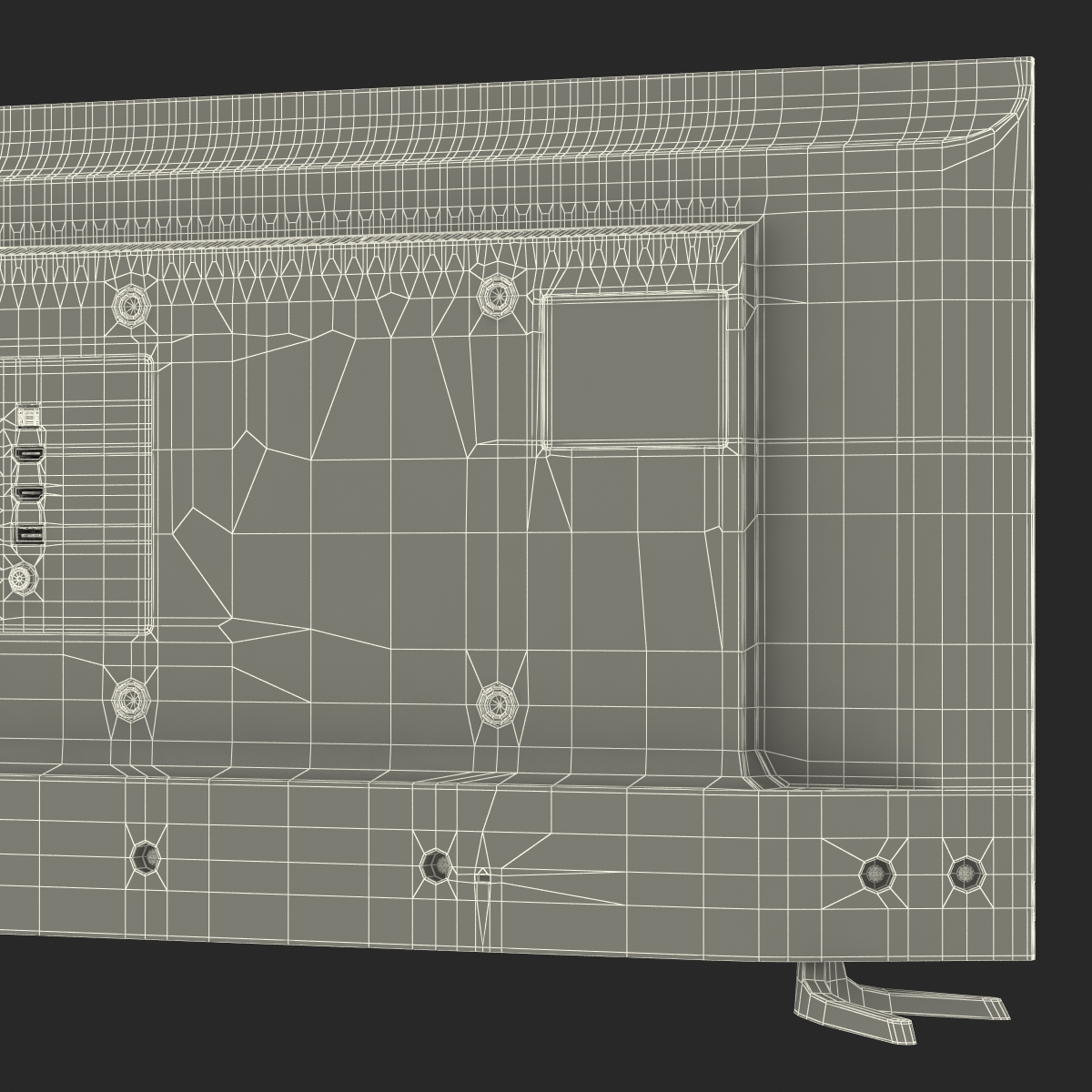 Generic LED TV 3D model