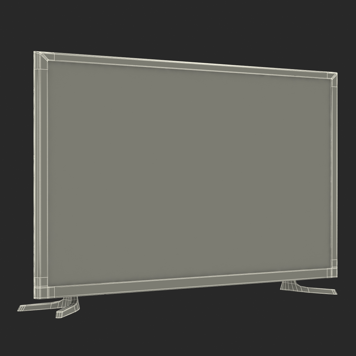 Generic LED TV 3D model