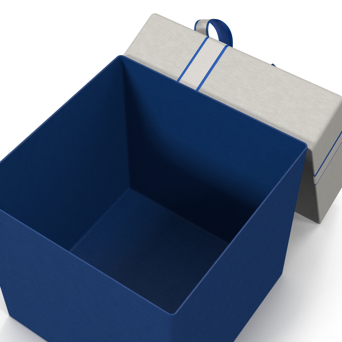 Giftbox 3 Blue 3D model