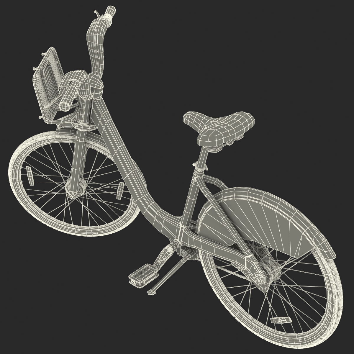 3D model Divvy Bike