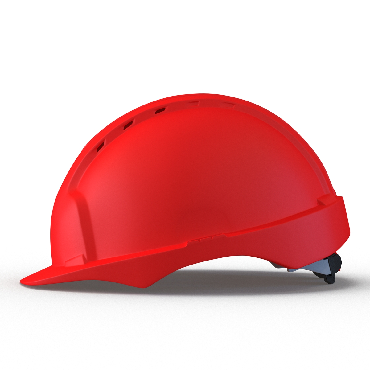 Safety Helmet Red 3D