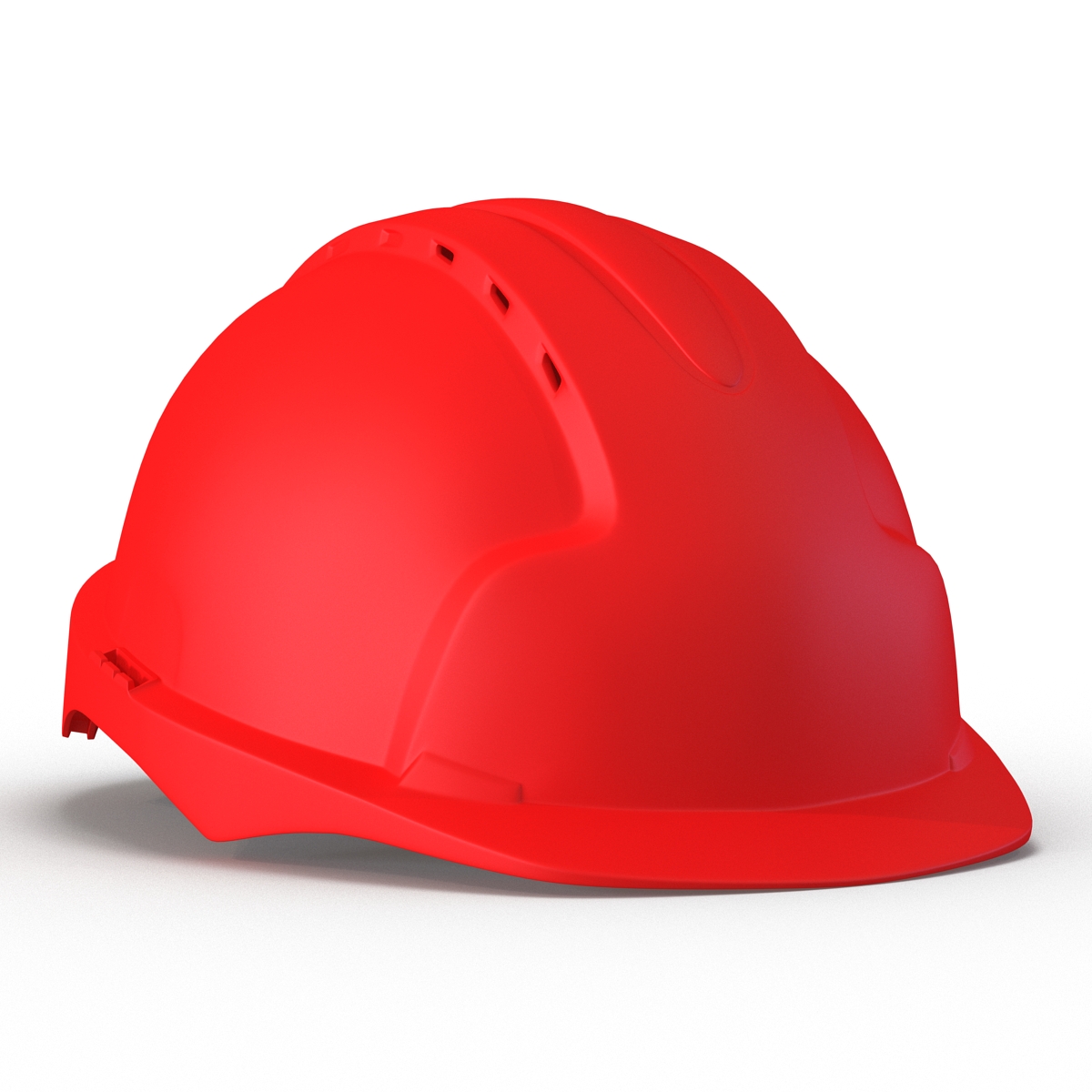 Safety Helmet Red 3D