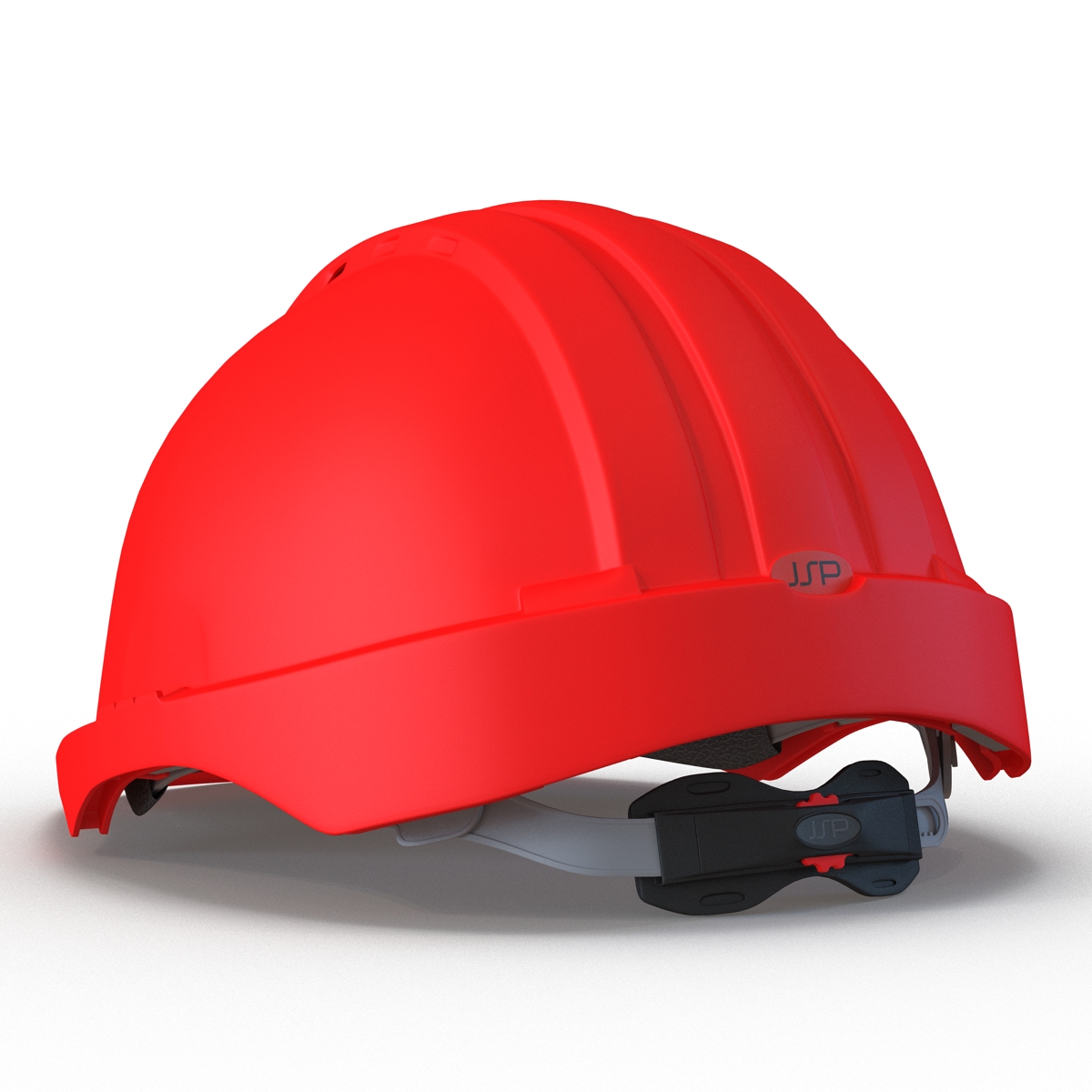 Safety Helmet Red 3D