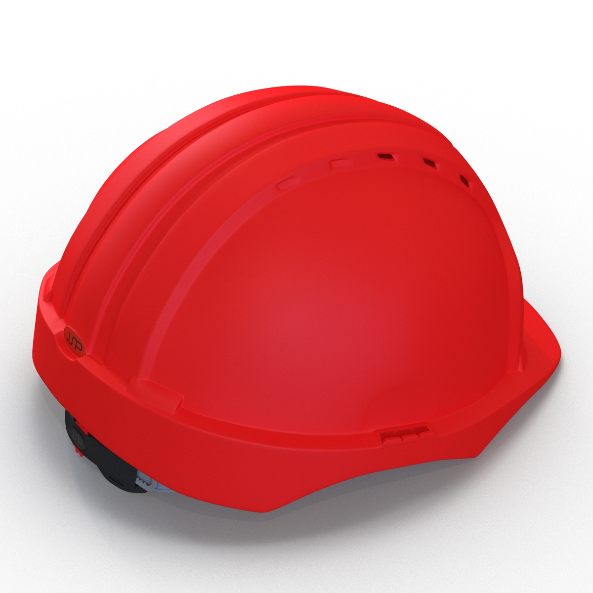 Safety Helmet Red 3D